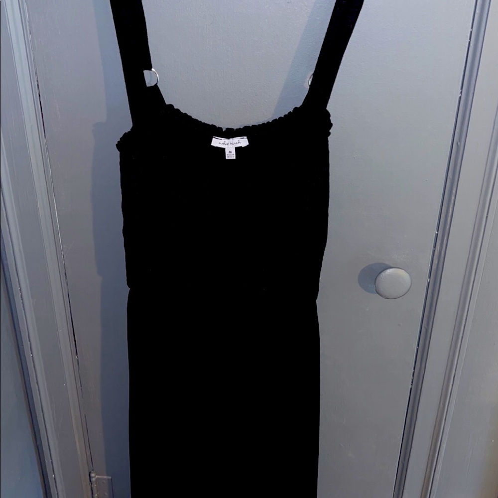 White Birch Black Dress. Never worn. Front is shorter then the back. Size M.